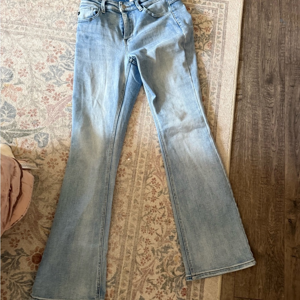 KanCan Light Blue Flare Jeans - Vintage Wash